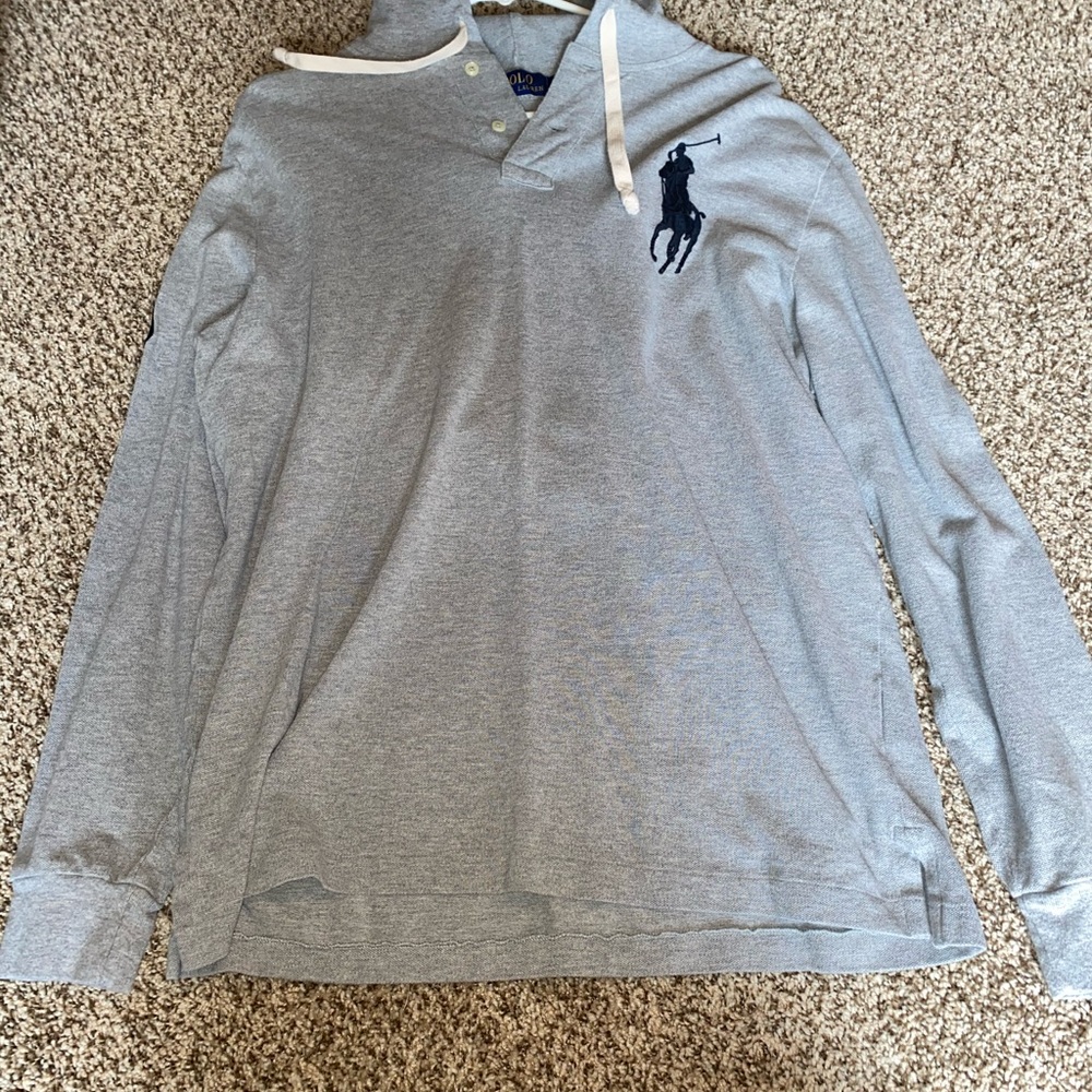 Polo grey men’s sweater